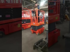 작은 플랫폼 크기 시저 리프트 공장 사용